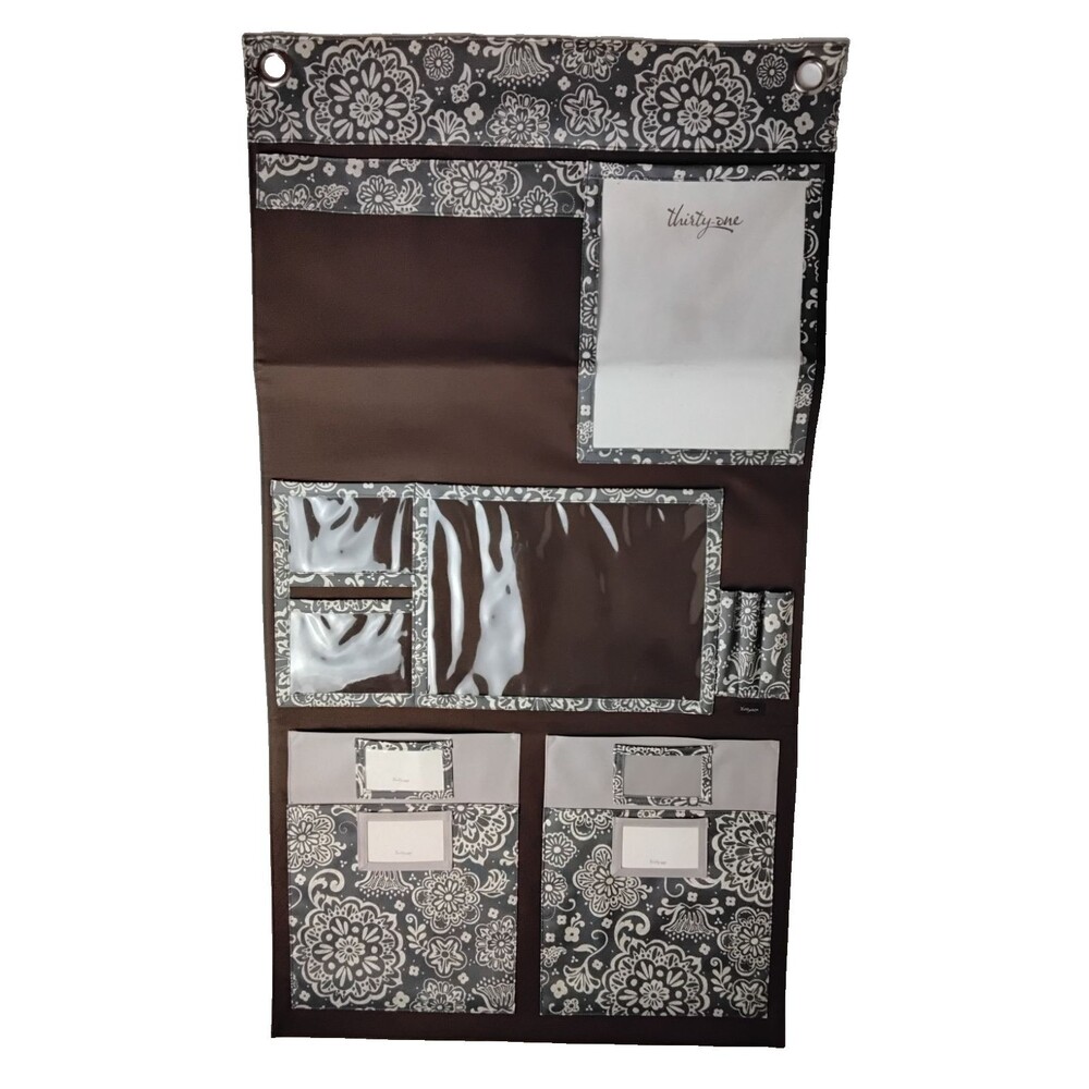 Thirty-one Hang-up Home Organizer, Woodblock Floral